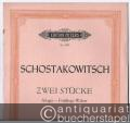 Zwei Stücke für Violoncello und Orchester. Adagio. Frühlings-Walzer (= Edition Peters, Nr. 4767). Violoncello und Klavier..