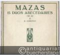 15 Duos abecedaires pour deux violons concertants a la premiere position op. 85, Cah. II (= Universal-Edition, No. 255).