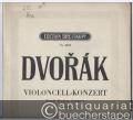 Konzert für Violoncell und Orchester H moll / B minor / Si mineur op. 104 (= Edition Breitkopf, Nr. 4269). Violoncell und Piano.