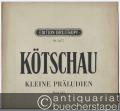 Kleine Präludien für das Cembalo oder das Klavier Werk 22b (= Edition Breitkopf, Nr. 5677).