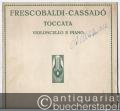 Toccata (= Collection de six morceaux classiques arranges pour Violoncelle et Piano, 2) (= Universal-Edition, No. 8282).