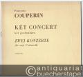 Ket Concert ket gordonkara / Zwei Konzerte für zwei Violoncelli (= Editio Musica Z.4001).