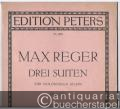 Drei Suiten für Violoncello allein op. 131c. No. 1: G-Dur. No. 2: d-Moll. No. 3: a-Moll (= Edition Peters, Nr. 3970).
