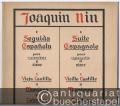 Seguida Espanola para violonchelo y piano / Suite Espagnole pour violoncelle et piano (= Editions Max Eschig / Edition Schott, No. 2986).