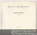Rhapsodie Op. 28a. Piano solo.