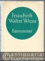 Festschrift für Walter Wiora zum 30. Dezember 1966.