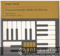 21 jazzverwandte Stücke für Klavier. Begleitstimmen (Baß/ Baßgitarre, Drums).