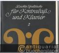 Leichte Spielstücke für Kontrabaß und Klavier. Teil II für Fortgeschrittene (5.-7. Lage) (DVfM 32089).