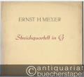 Streichquartett in G (1956) (= Collection Litolff, Nr. 5230). Stimmen.