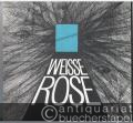 Weiße Rose. Szenen für 2 Sänger und 15 Instrumentalisten (1984/85) nach Texten von Wolfgang Willaschek (= DVfM 6140). Klavierauszug.