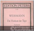 Die Hochzeit der Tiere (1962). Tanzkantate (= Edition Peters, Nr. 9025). Ausgabe für Solostimmen, Chor und Klavier zu 4 Händen.