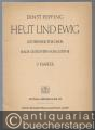 Heut und ewig. Liederkreis für Chor nach Gedichten von Goethe. II Kläffer (= Edition Merseburger 422).