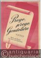 Prego, prego, Gondoliere. Foxtrot. Akkordeon.