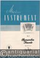 Harmonikafreunde. Marsch (= Mein Instrument, Nr. 4). Akkordeon.