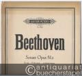 Sonate Op. 81a Es dur / E flat major / mi bemol majeur (= Edition Peters, Nr. 4026). Klavier zu 2 Händen.
