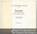 Sonate C-Dur / Ut majeur / C major für Violoncello und Piano (= Cello-Bibliothek 53).