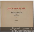 Concertino pour Piano et Orchestre (= Edition Schott, Nr. 3288). 2 Pianos.