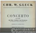 Concerto in G-Dur für Flöte (Violine) und Orchester mit Violinkadenzen versehen und herausgegeben von Hermann Scherchen. Ausgabe für Violine (Flöte) und Klavier.