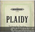 Technische Studien (Technical Studies) für das Pianofortespiel von Louis Plaidy. Neue Ausgabe von Emil Sauer (= Edition Peters, Nr. 3042).