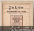 Rondo aus der Haffner-Serenade für Violine und Klavier (= Edition Fritz Kreisler. Meisterwerke der Violine mit Klavierbegleitung in neuer Bearbeitung, Nr. 7).