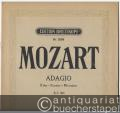 Adagio E-Dur / E major / Mi majeur KV 261 (= Edition Breitkopf, Nr. 2868). Violine und Piano.