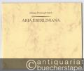 Aria Eberliniana pro dormente camillo variata (1690).