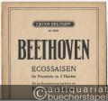 Ecossaisen für Pianoforte zu 2 Händen (= Edition Breitkopf, Nr. 2550).
