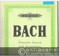 Einzelne Suiten und Suitensätze (Band IV der Klaviersuiten) für Klavier zu zwei Händen [BWV 818, 819, 820, 823, 996] (= Edition Peters, Nr. 9007). Urtextausgabe.