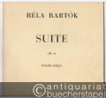 Suite op. 14 (= Universal Edition 5891). Piano Solo.