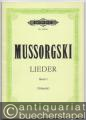 Lieder für Singstimme und Klavier. Band I: 12 Lieder (= Edition Peters, Nr. 3394a).