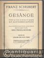 Gesänge für eine Singstimme mit Klavierbegleitung, Band III (= Edition Peters, Nr. 790a). Ausgabe für hohe Stimme.