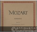 Konzerte (= Neue Ausgabe sämtlicher Werke. Serie V: Konzerte. Werkgruppe 15: Konzerte für ein oder mehrere Klaviere und Orchester mit Kadenzen, Band 8). DVfM 4524.