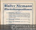 Musik (Bücher/Noten) » Noten/Partituren - Von Gold drei Rosen. Kleine Variationen für Unterricht und Vortrag, op. 42. - Suite (B moll) nach Worten von J. P. Jacobsen, Nr. 1: Präludium. Der alte Springbrunnen, op. 43 no. 1.