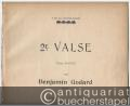 2e Valse pour piano, op. 56.