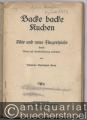 Kinder/Jugendbücher » Kinderlieder/Reime - Backe, backe Kuchen. Alte und neue Fingerspiele.