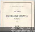 Drei kleine Sonaten für Klavier op. 41, Nr. 3 in h-Moll.