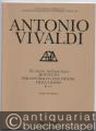 Vos invito, barbarae faces. Motetto per Contralto, due Violini, Viola e Basso. RV 811 (= Edizione critica delle opere di Antonio Vivaldi).