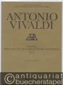 Sonata per Flauto traverso e Basso continuo. F XV, 9 / RV 51 (= Edizione critica delle opere di Antonio Vivaldi).