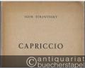 Capriccio pour Piano et Orchestre en 3 parties (1929). Reduction pour 2 Pianos à 4 mains par l'Auteur.