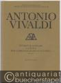 Nel partir da te mio caro. Cantata per Soprano e Basso continuo. RV 661 (= Edizione critica delle opere di Antonio Vivaldi).