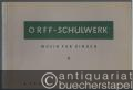 Musik für Kinder II. Dur: Bordun-Stufen (= Orff-Schulwerk. Edition Schott Nr. 3568).