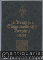12. Deutsches Sängerbundfest Breslau 1937. Festführer zum 12. Deutschen Sängerbundfest Breslau vom 28. Juli bis 1. August 1937.