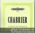 10 Pieces pittoresques pour Piano / 10 pittoreske Stücke für Klavier / 10 picturesque Pieces für Piano (= Edition Peters, Nr. 9194).