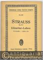 Künstler-Leben. Walzer / Vie d'artiste / Artist's life, Op. 316 (= Eulenburgs kleine Partitur-Ausgabe, No. 870).