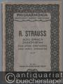 Also sprach Zarathustra / Thus spoke Zarathustra / Ainsi parla Zoroastre, op. 30 (= Philharmonia Taschenpartituren, No. 243).