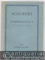 Symphonie Nr. 5 B-Dur (= Edition Peters, Nr. 512). Studienpartitur.