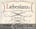 Liebestanz (The Love Dance). Jntermezzo aus der berühmten amerikanischen Operette "Madame Sherry". Für Piano.