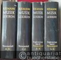 Riemann Musiklexikon. Personenteil: Bd. 1, A-K. Bd. 2, L-Z. Ergänzungsband Personenteil: Bd. 1, A-K. Bd. 2, L-Z.