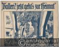 "Valleri! jetzt geht's zur Heimat". Soldaten-Lieder-Marsch für Pianoforte mit unterlegtem Text von Fritz Grube.