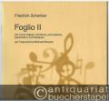 Foglio II per corno inglese, trombone, percussione, pianoforte e contrabasso (1982), per l'esposizione Michael Morgner (= DVfM 8542). Partitur u. Stimmen.